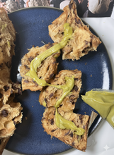 將圖片載入圖庫檢視器 Panettone 聖誕麵包蛋糕【開心果 朱古力味】750g +150g 開心果醬 Pistachio