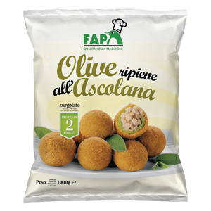 Olives Ascolana stuffed with Meat  脆脆肉餡橄欖 - 1 kg 【🧊急凍】