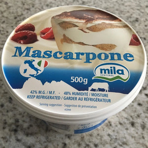 Mascarpone - 500g 【製作 Tiramisu 專用】 "提拉米蘇用的馬斯卡彭芝士" [ 新貨每星期新鮮意大利✈香港 ]