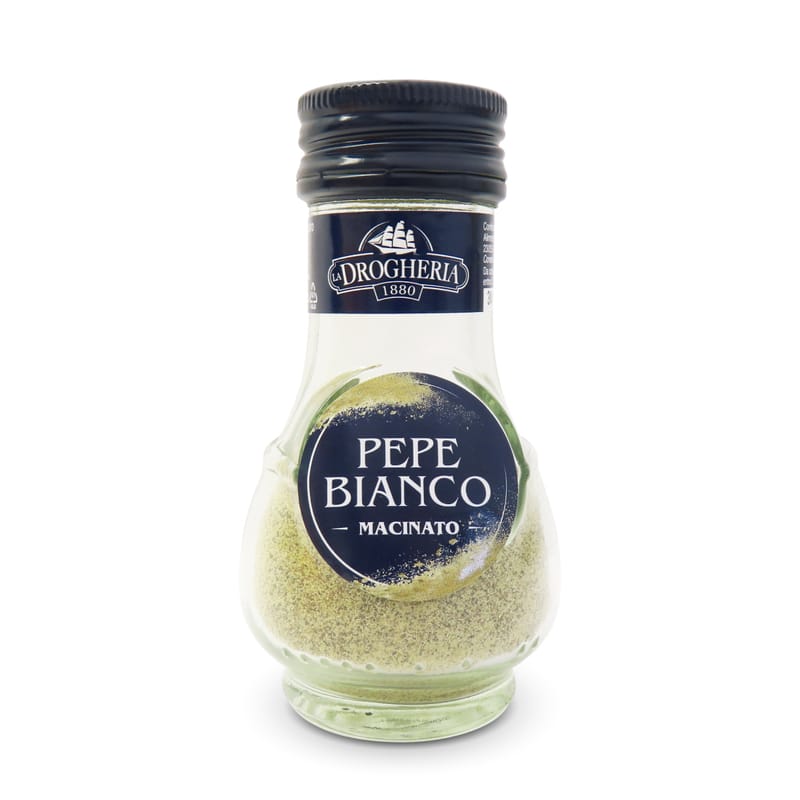 Pepper White Peppercorns Ground 白胡椒粉 -40g / DROGHERIA