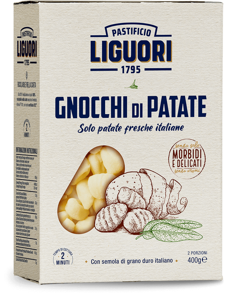 Gnocchi di Patate🥔 薯波波意粉 - 400g 【常溫保存、免冷藏、2分鐘煮好】