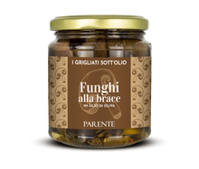 將圖片載入圖庫檢視器 Grilled Italian Oyster Mushrooms in Olive Oil | 意大利特色烤菇 (橄欖油浸) - 280g🍄
