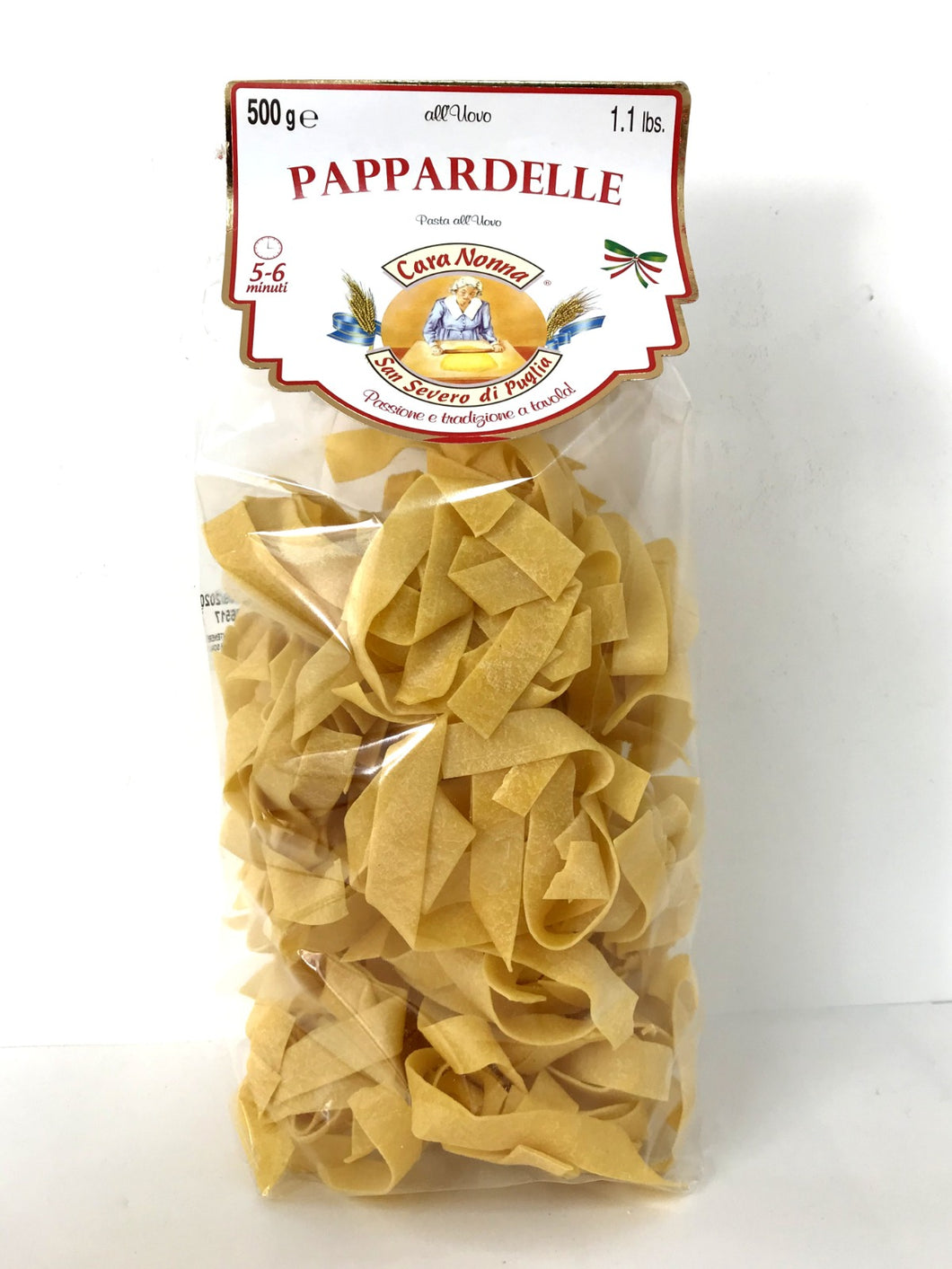 【長】Pappardelle Egg Pasta 🥚 全蛋特闊意粉 - 500g