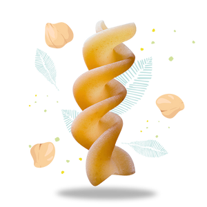 【Gluten-Free 軟】🟤 Chickpeas Fusilli | 鷹嘴豆 螺絲粉 - 250g【🌿 Vegan Protein Pasta 純素富蛋白質 】